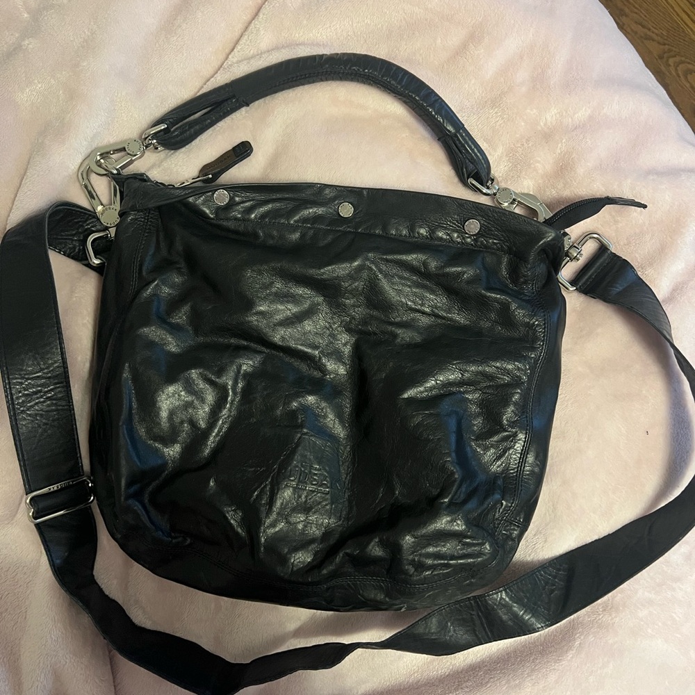 Rudsak Vintage Black REAL Leather Bag